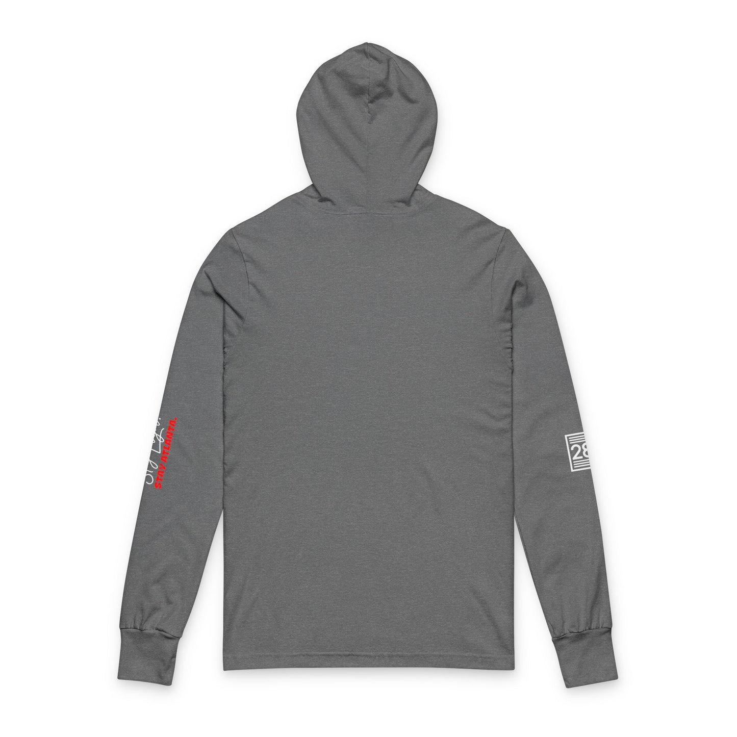 Bird Pressure Birds - Long Sleeve Grey Hoodie