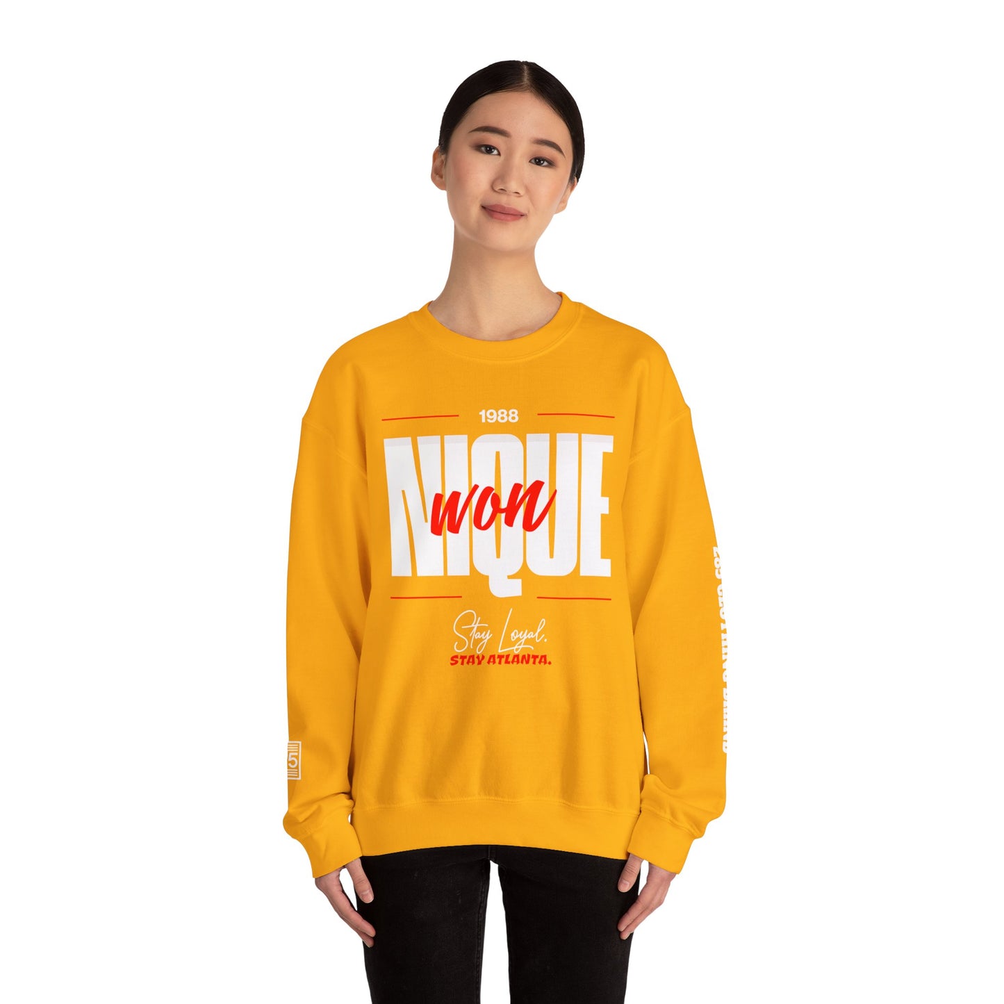 Stay Loyal, Stay Atlanta Collection: "Nique Won" Sweatshirt