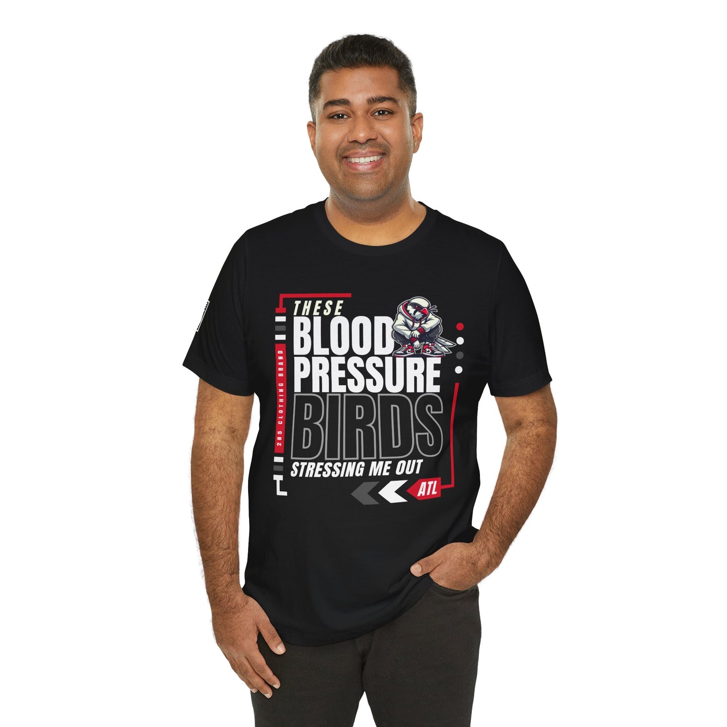 Blood Pressure Birds - Stylish Lightweight Tee