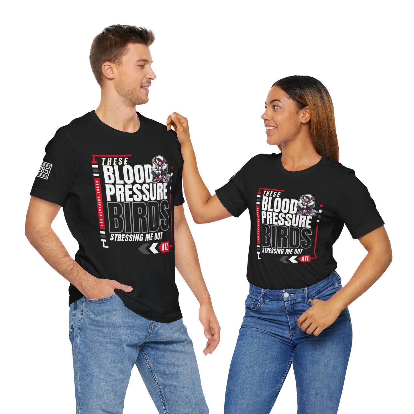 Blood Pressure Birds - Stylish Lightweight Tee