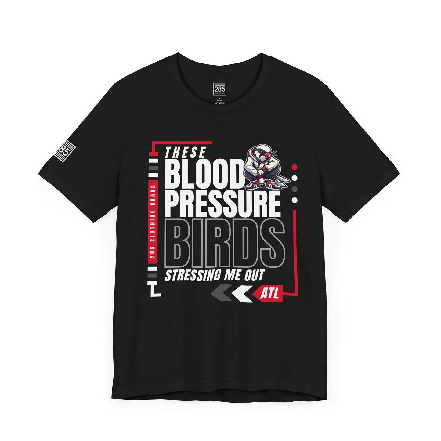 Blood Pressure Birds - Stylish Lightweight Tee