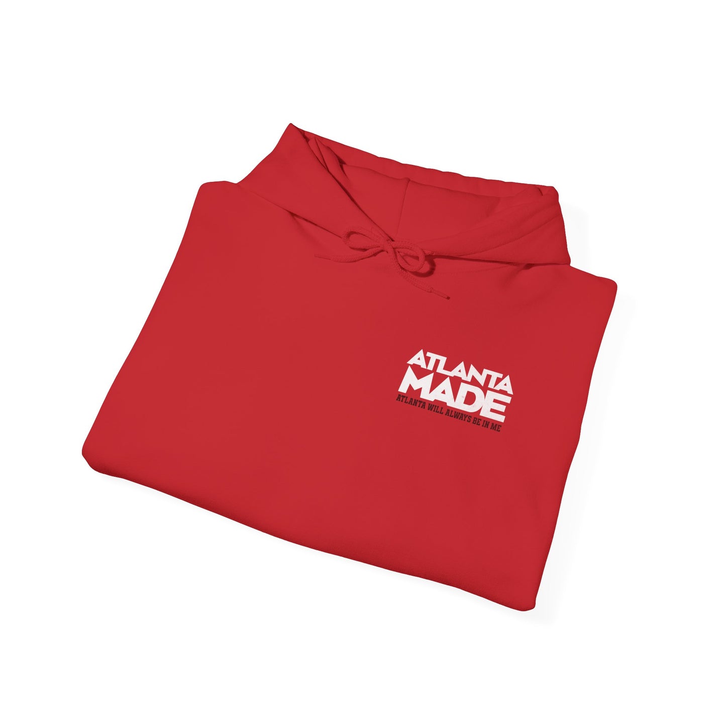 Atlanta Made - Red Casual Hoodie