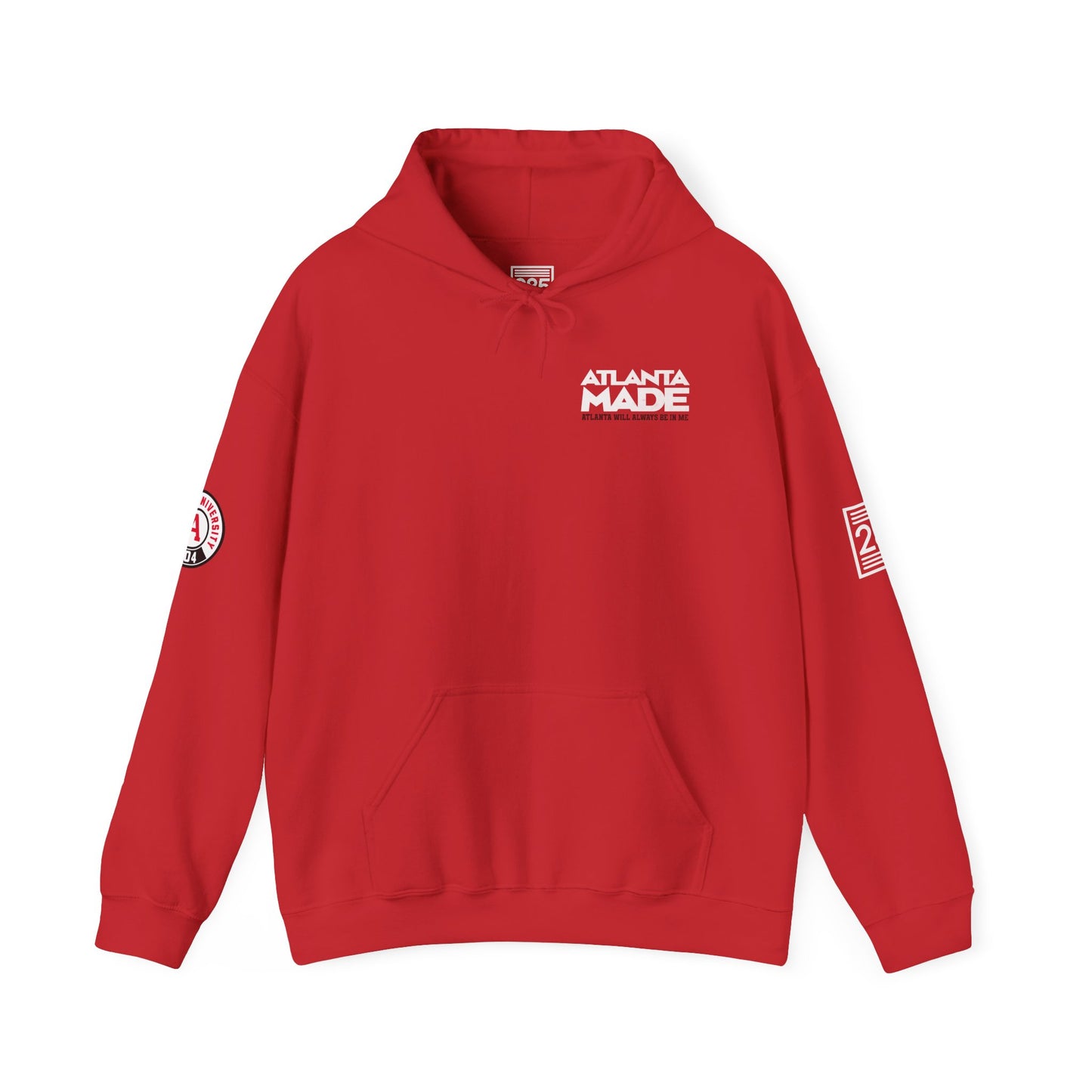 Atlanta Made - Red Casual Hoodie