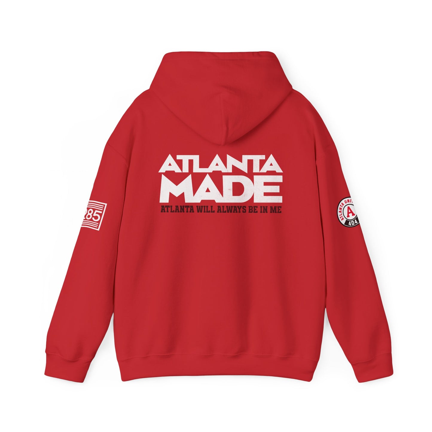Atlanta Made - Red Casual Hoodie