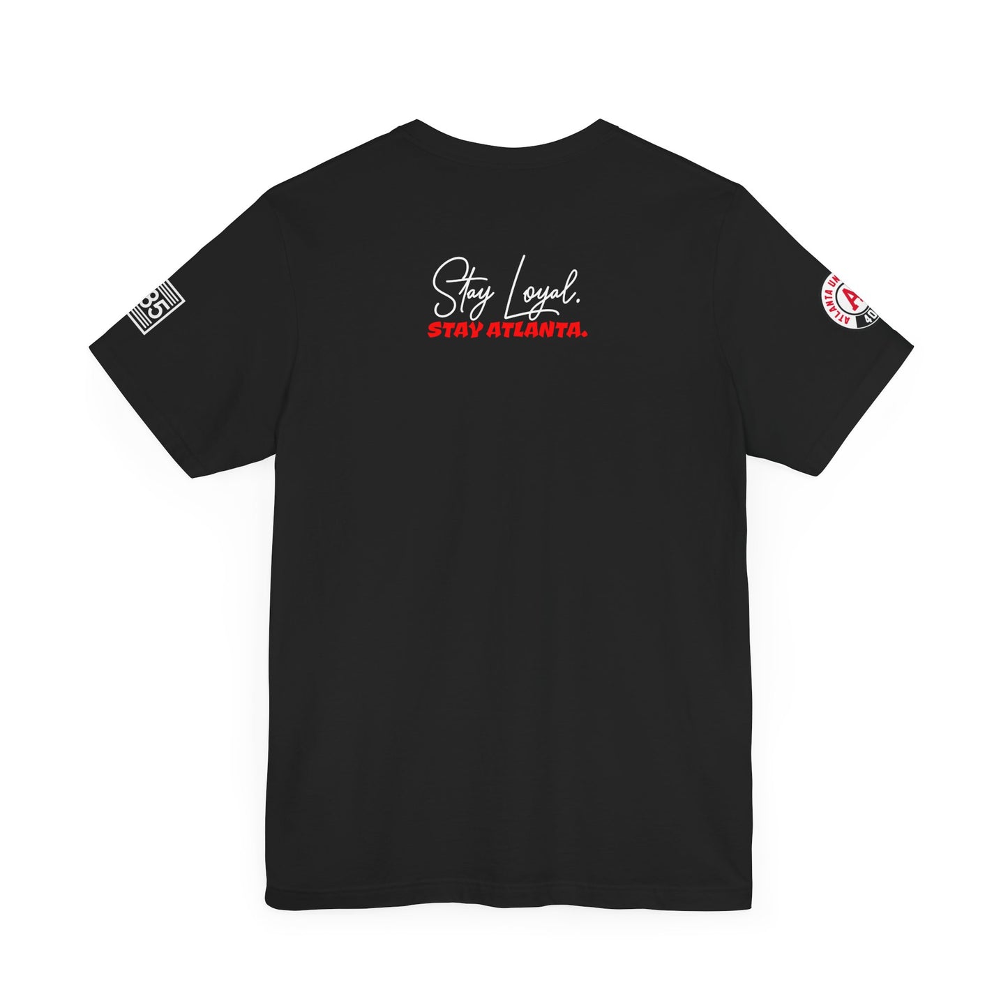 Atlanta Made - Black Big Font Casual Tee