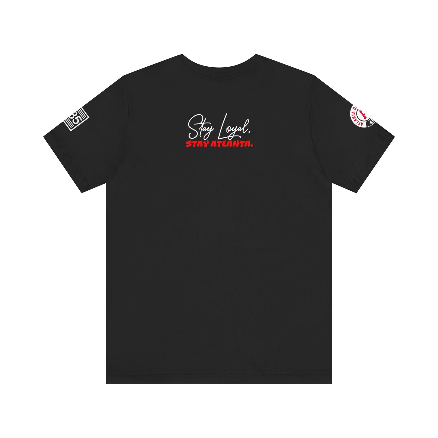 Atlanta Made - Black Big Font Casual Tee
