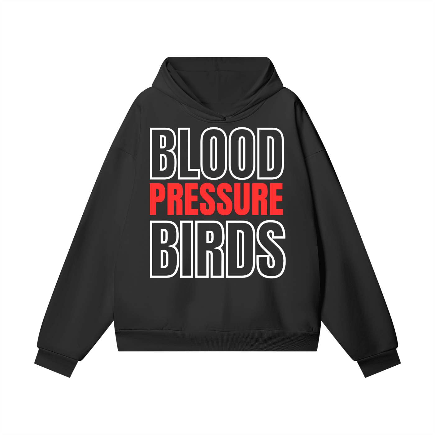Blood Pressure Birds Hoodie (Big & Tall)