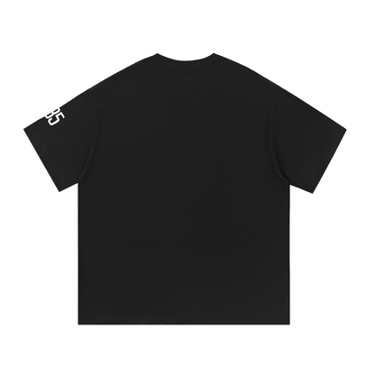 Blood Pressure Birds Heritage Falcons Tee — Black