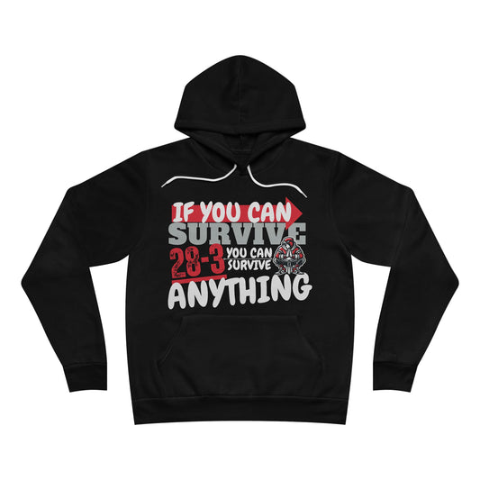Praying Falcon Motivation Hoodie  - Relaxed
